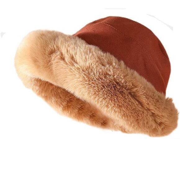 Winter Furry Bucket Hat for Women main image 6